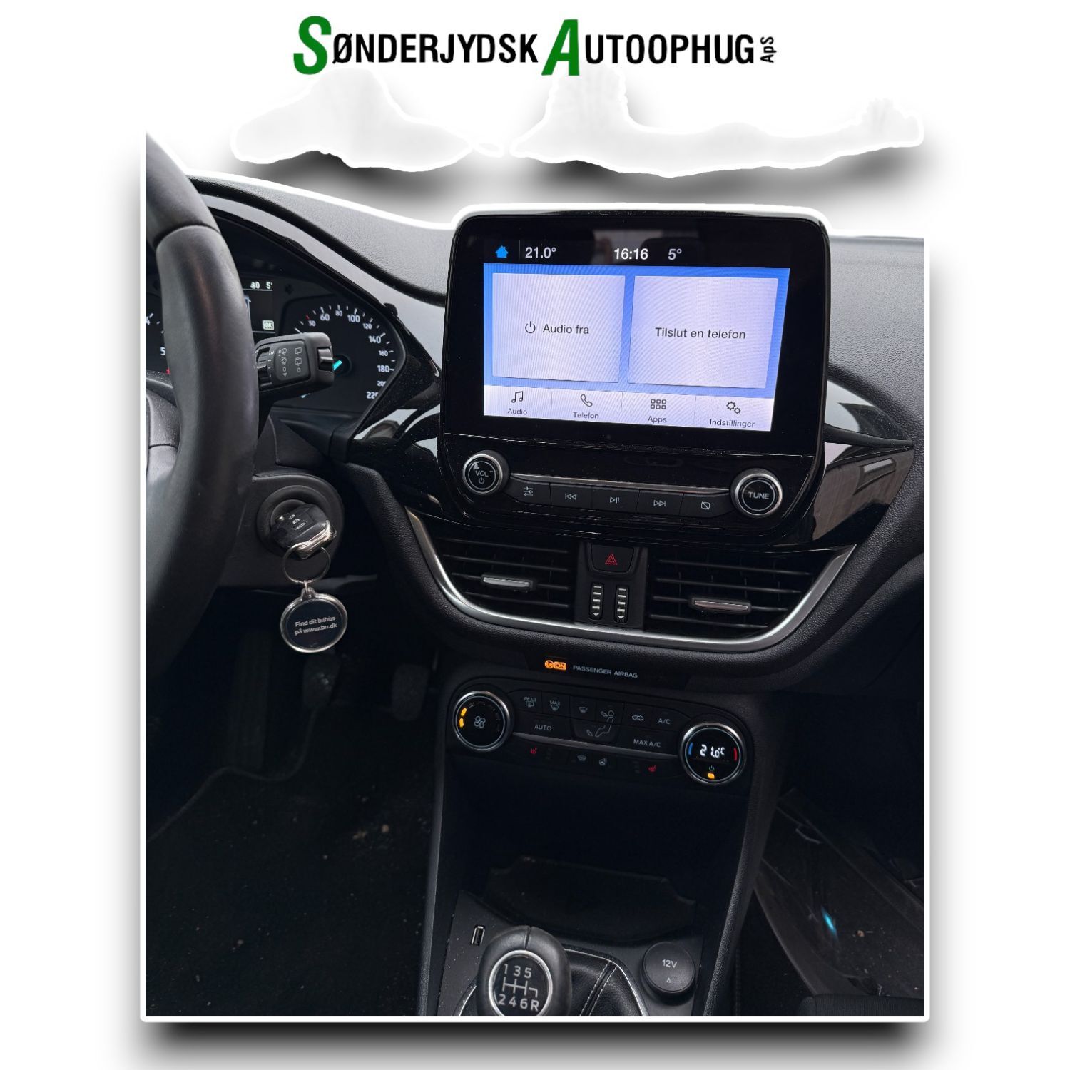 Ford Fiesta 8 Pluk-Selv-Bil Med OEM Nr. Ophugger Fra Ford Ophugger