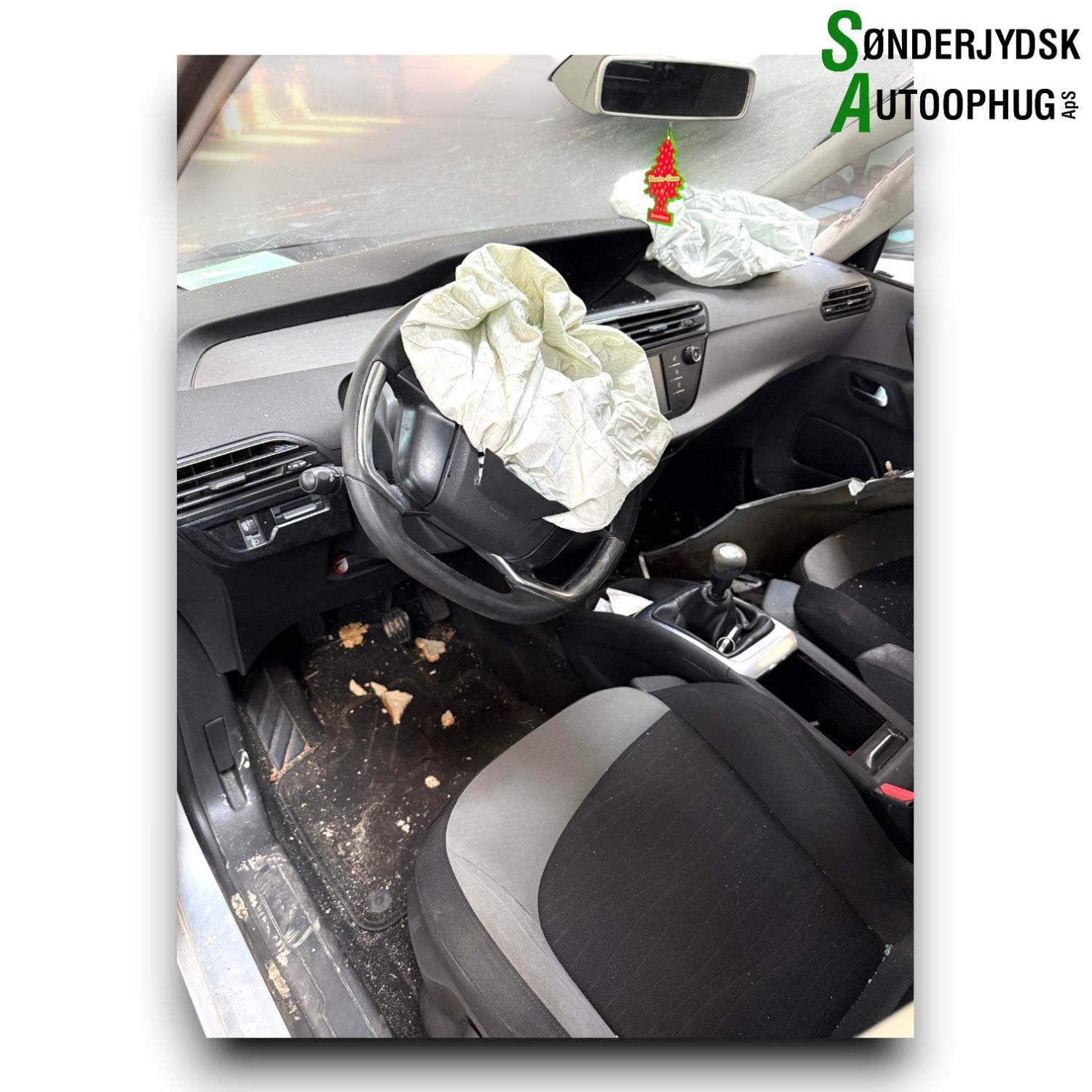 Citroen C4 Grand Picasso Pluk-Selv-Bil Med OEM Nr. Ophugger Fra Citroen Ophugger