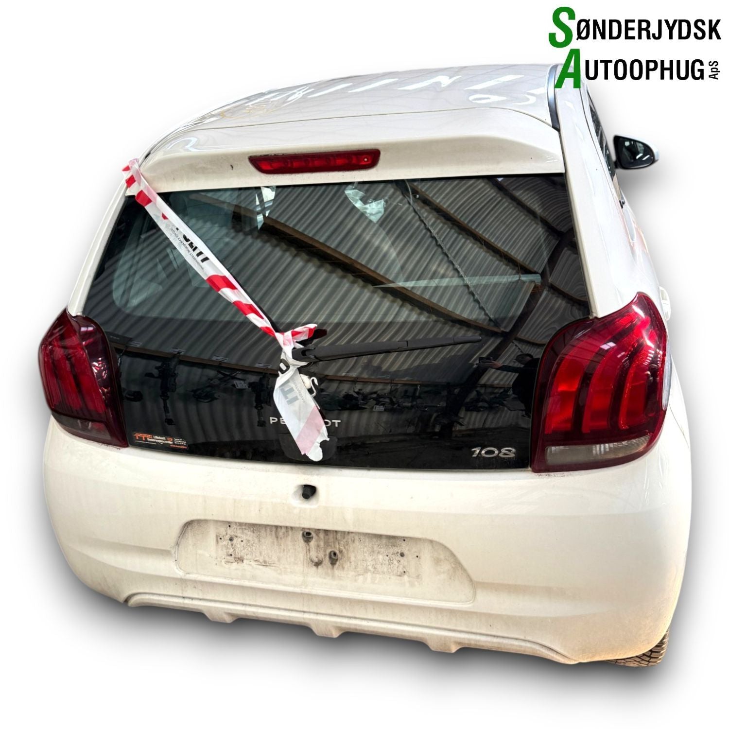 Peugeot 108 Pluk-Selv-Bil Med OEM Nr. Ophugger Fra Peugeot Ophugger