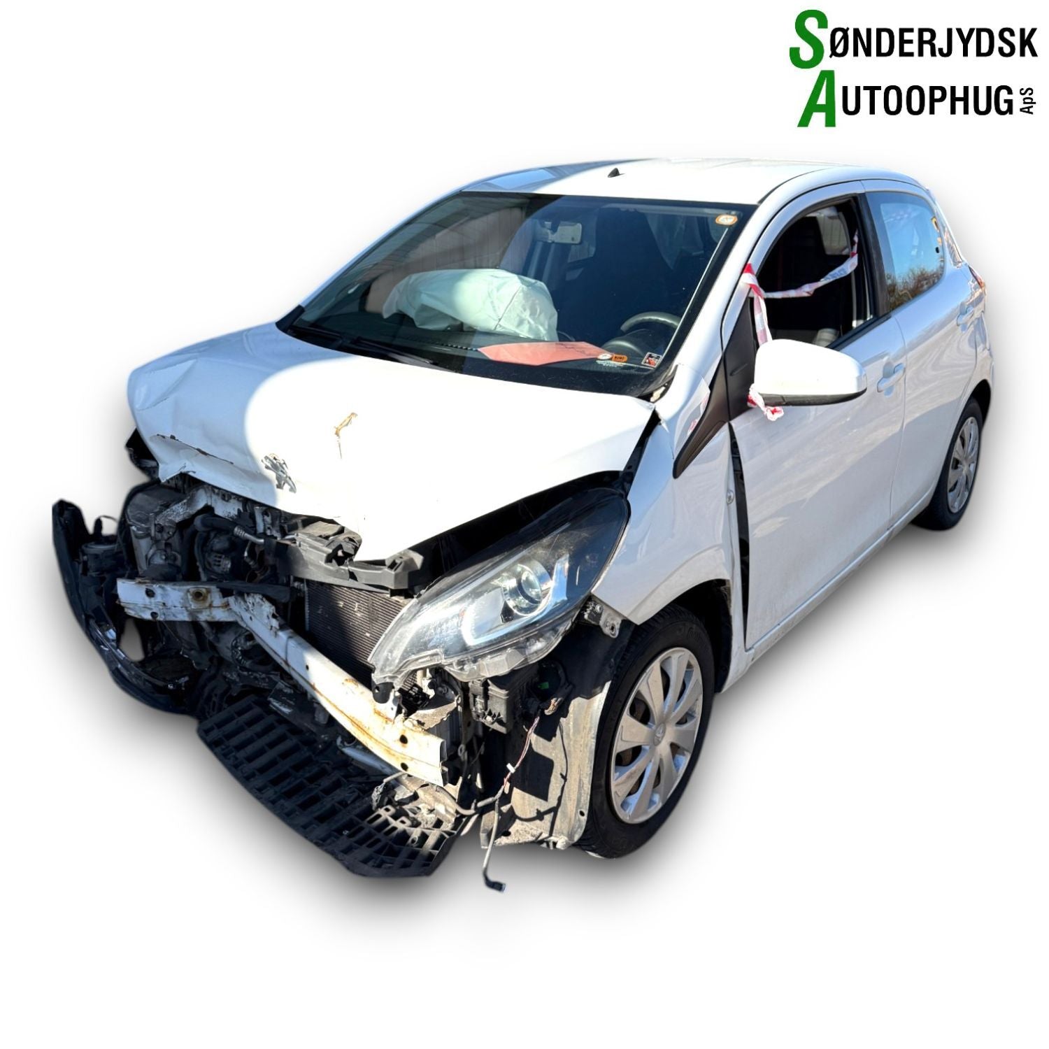 Peugeot 108 Pluk-Selv-Bil Med OEM Nr. Ophugger Fra Peugeot Ophugger