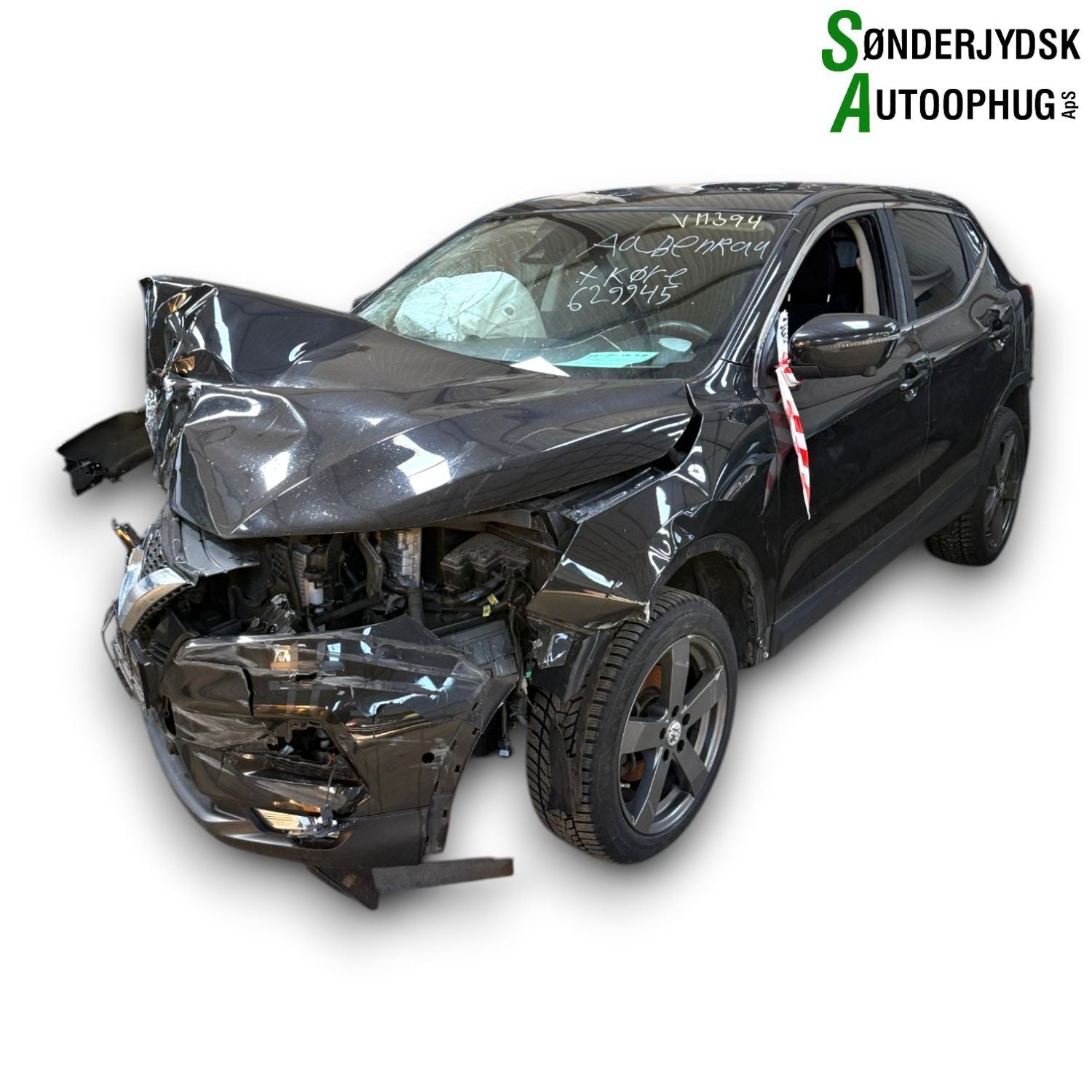 Nissan Qashqai Pluk-Selv-Bil Med OEM Nr. Ophugger Fra Nissan Ophugger