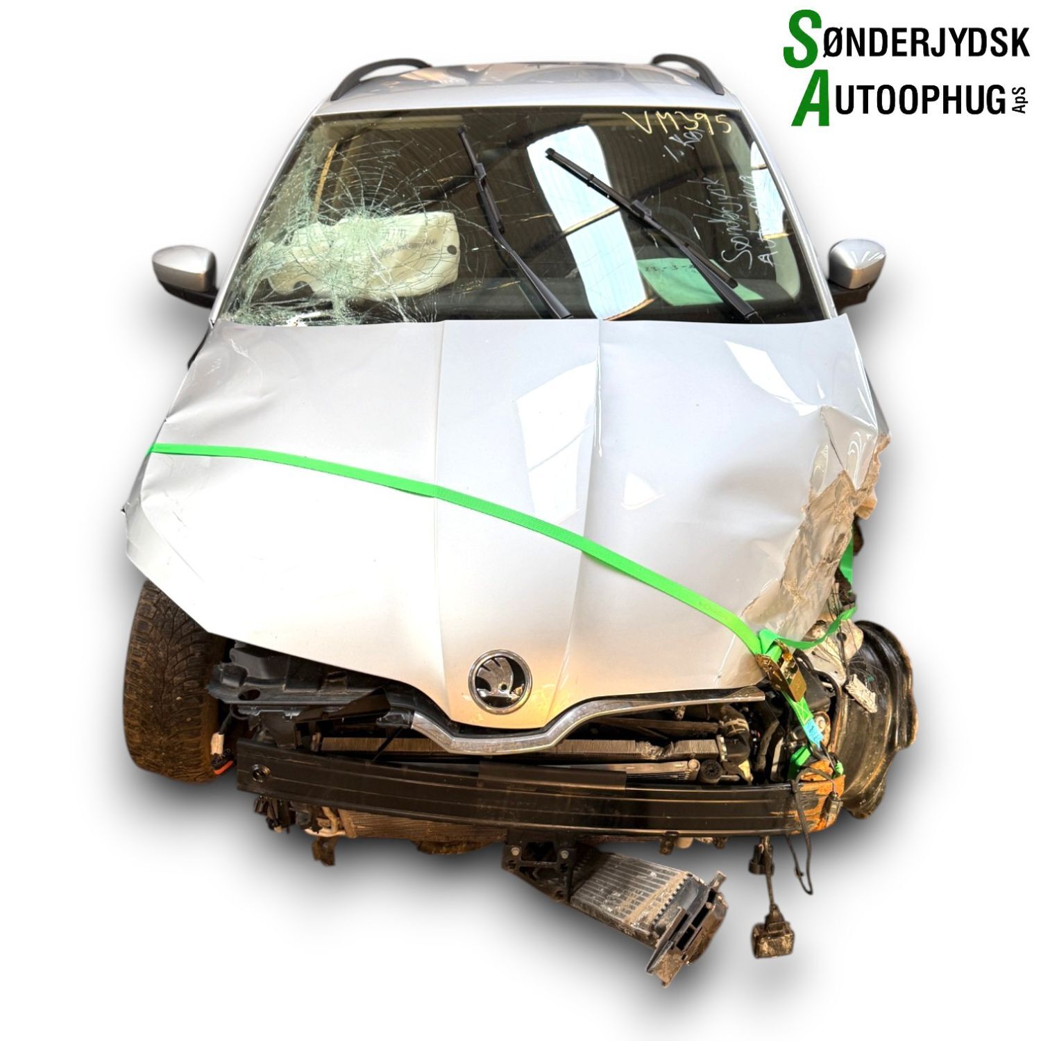 Skoda Fabia Pluk-Selv-Bil Med OEM Nr. Ophugger Fra Skoda Ophugger