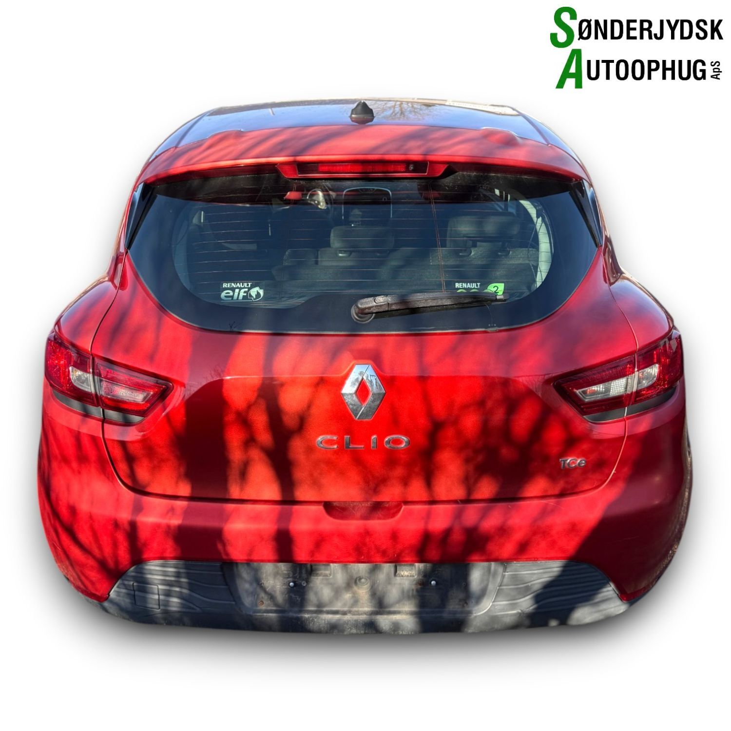 Renault Clio 4 Pluk-Selv-Bil Med OEM Nr. Ophugger Fra Renault Ophugger