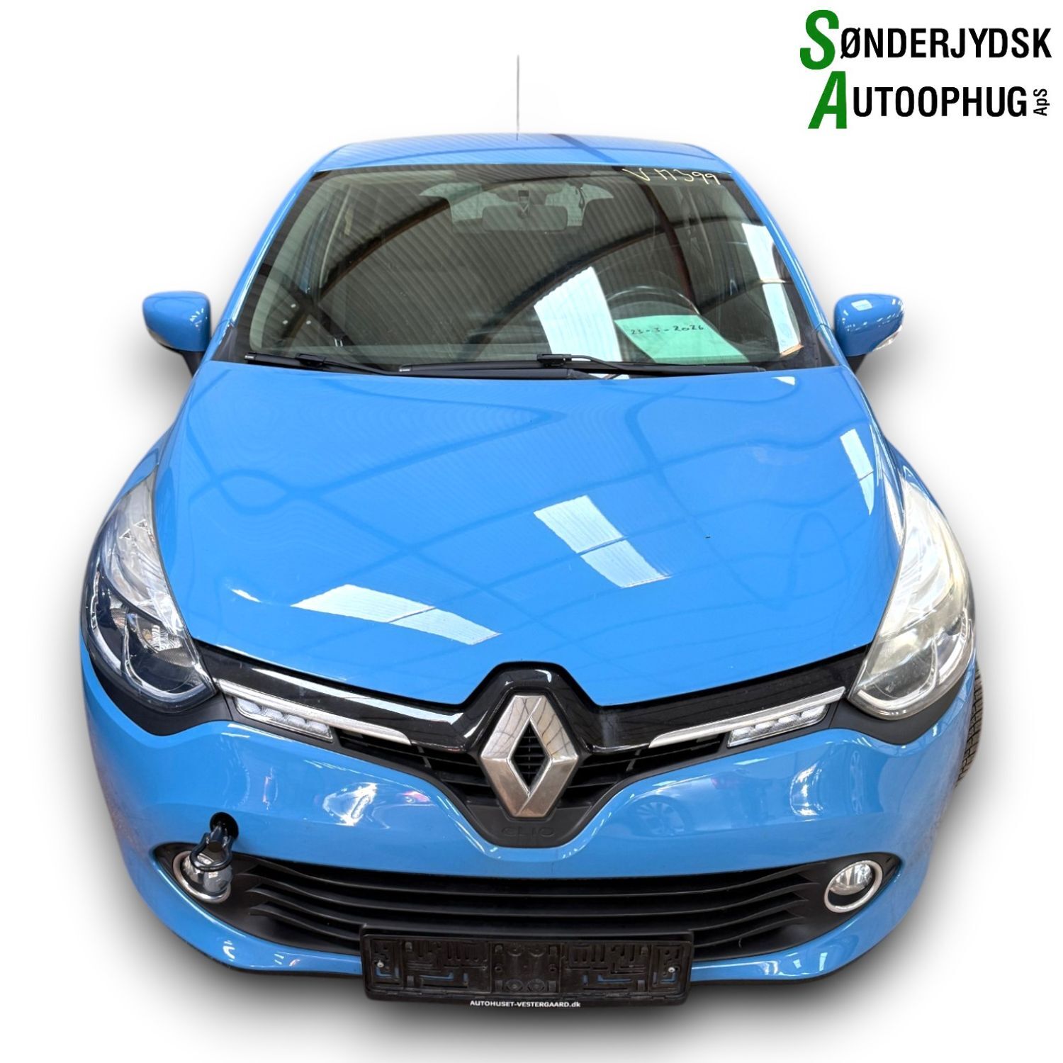 Renault Clio 4 Pluk-Selv-Bil Med OEM Nr. Ophugger Fra Renault Ophugger
