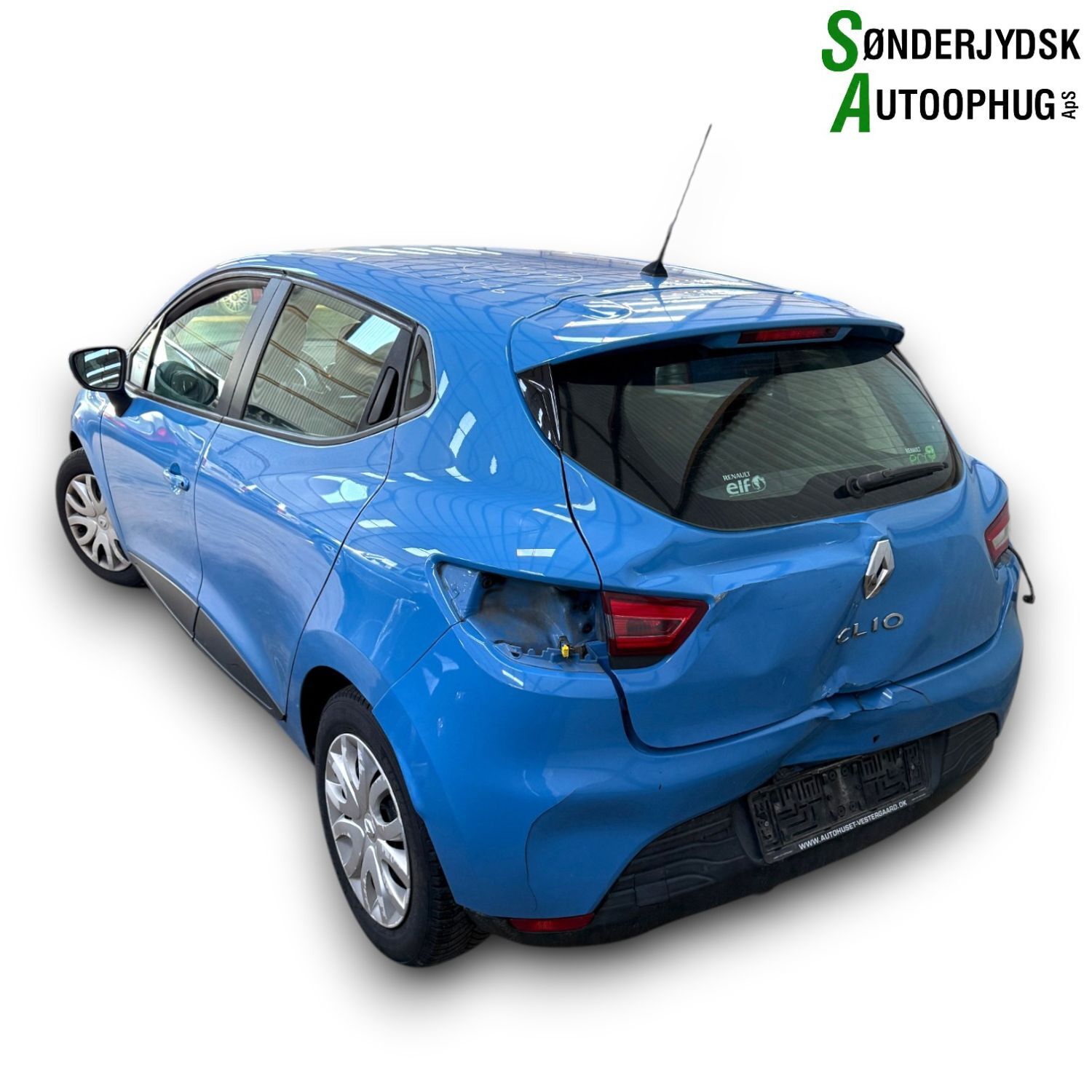 Renault Clio 4 Pluk-Selv-Bil Med OEM Nr. Ophugger Fra Renault Ophugger