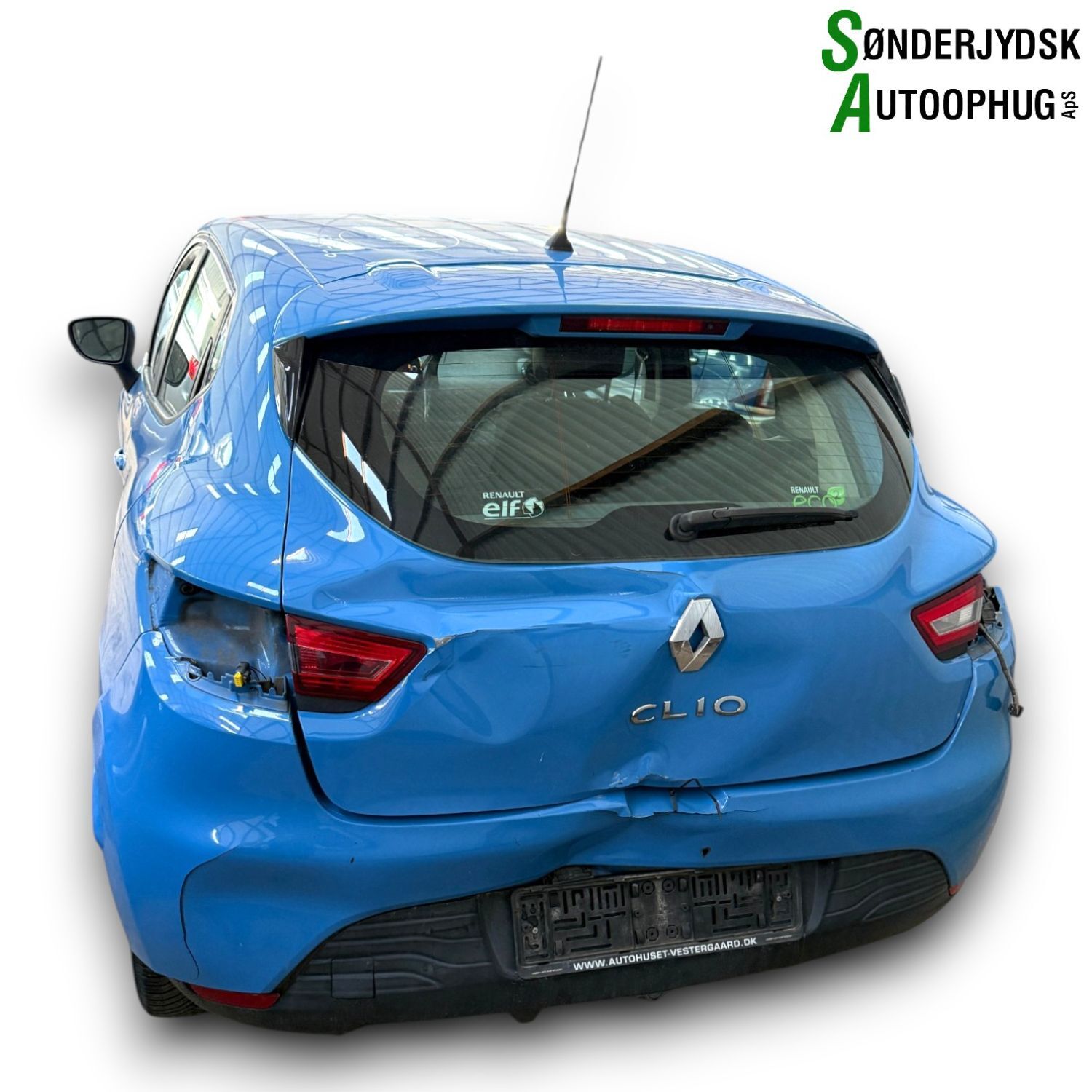 Renault Clio 4 Pluk-Selv-Bil Med OEM Nr. Ophugger Fra Renault Ophugger