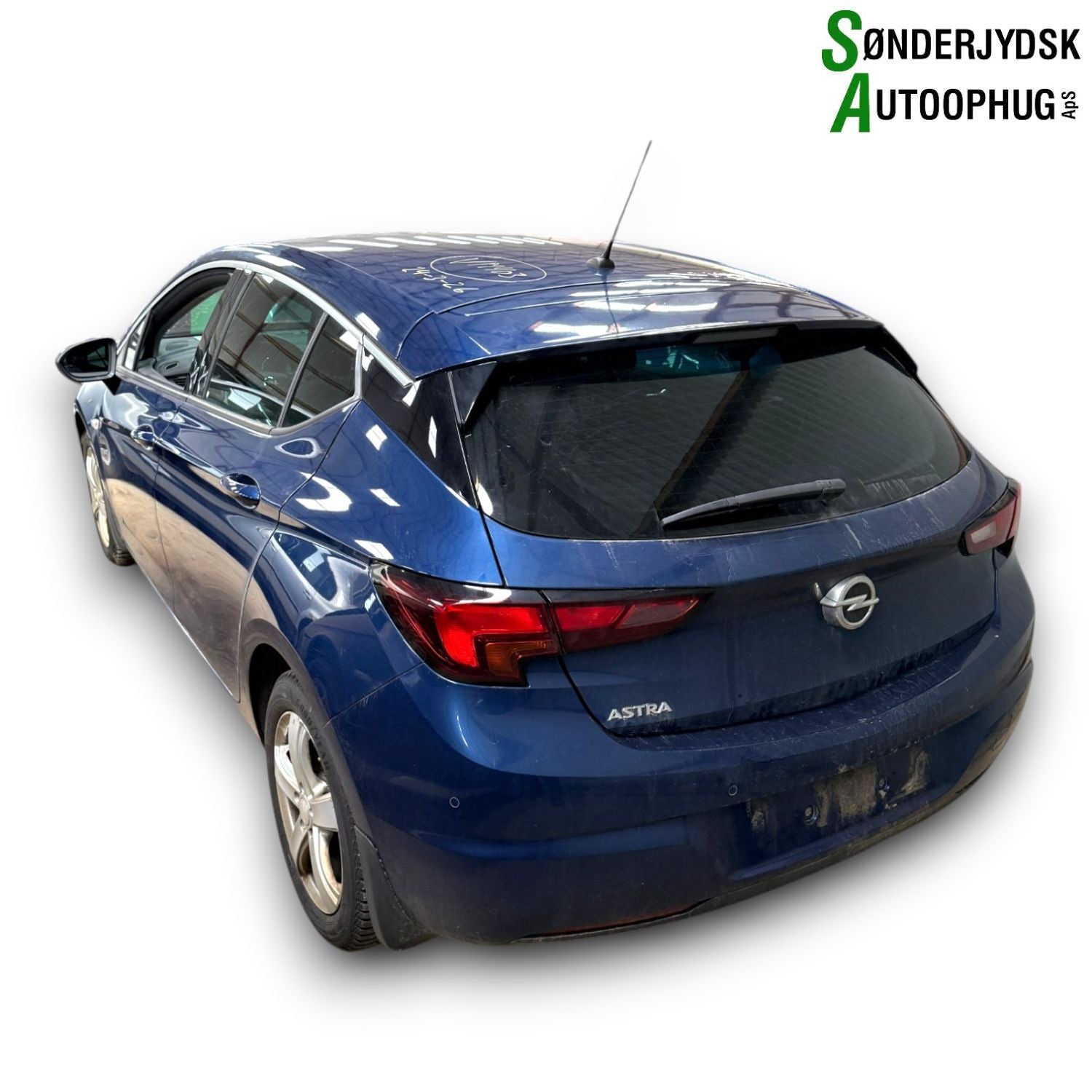 Opel Astra K Pluk-Selv-Bil Med OEM Nr. Ophugger Fra Opel Ophugger