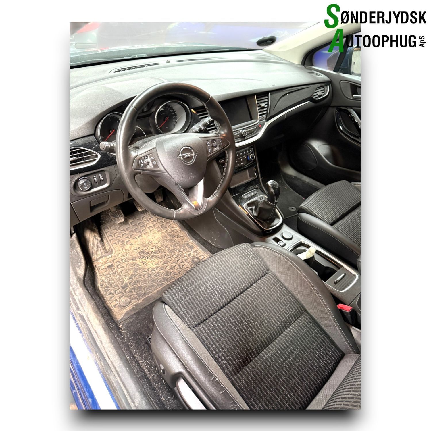 Opel Astra K Pluk-Selv-Bil Med OEM Nr. Ophugger Fra Opel Ophugger
