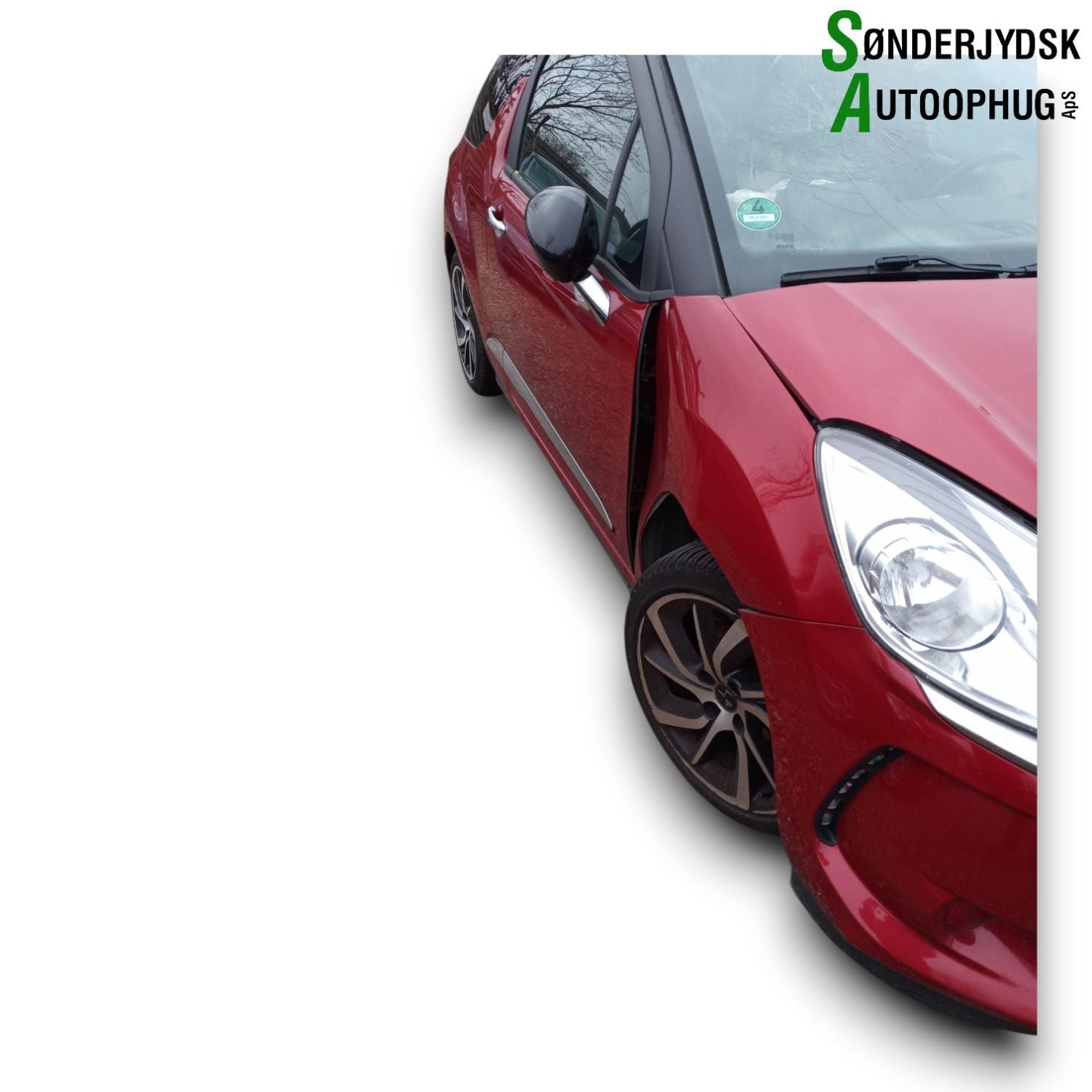 Citroen Ds3 Pluk-Selv-Bil Med OEM Nr. Ophugger Fra Citroen Ophugger