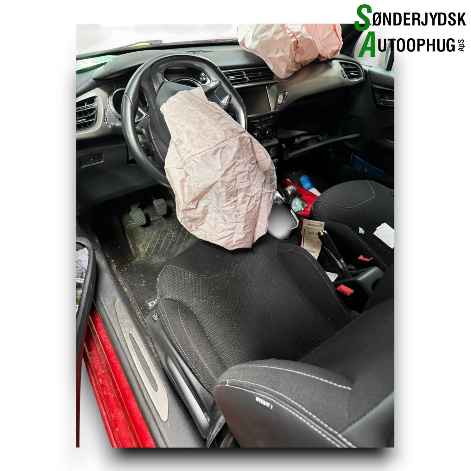 Citroen Ds3 Pluk-Selv-Bil Med OEM Nr. Ophugger Fra Citroen Ophugger