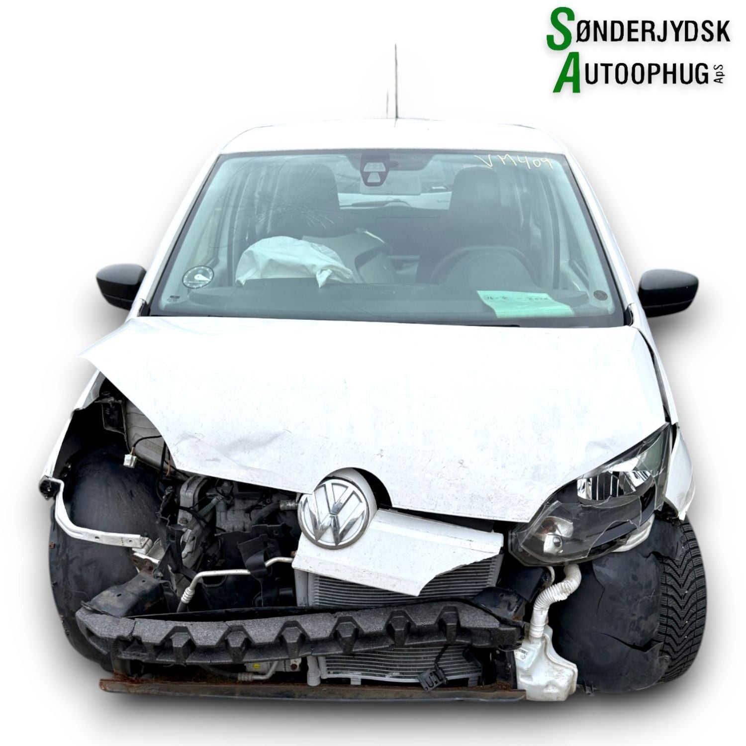 VW Up Pluk-Selv-Bil Med OEM Nr. Ophugger Fra VW Ophugger