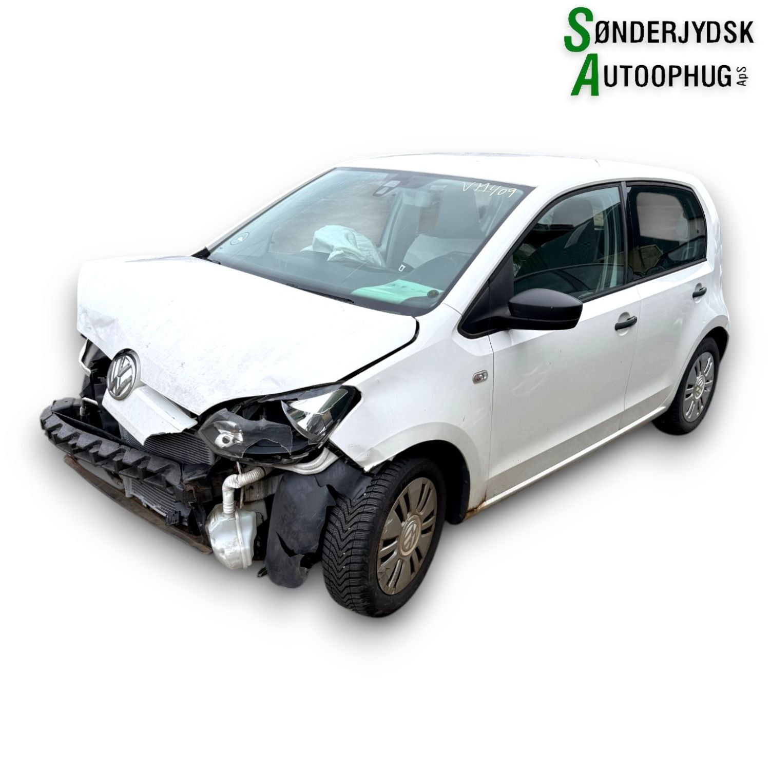 VW Up Pluk-Selv-Bil Med OEM Nr. Ophugger Fra VW Ophugger