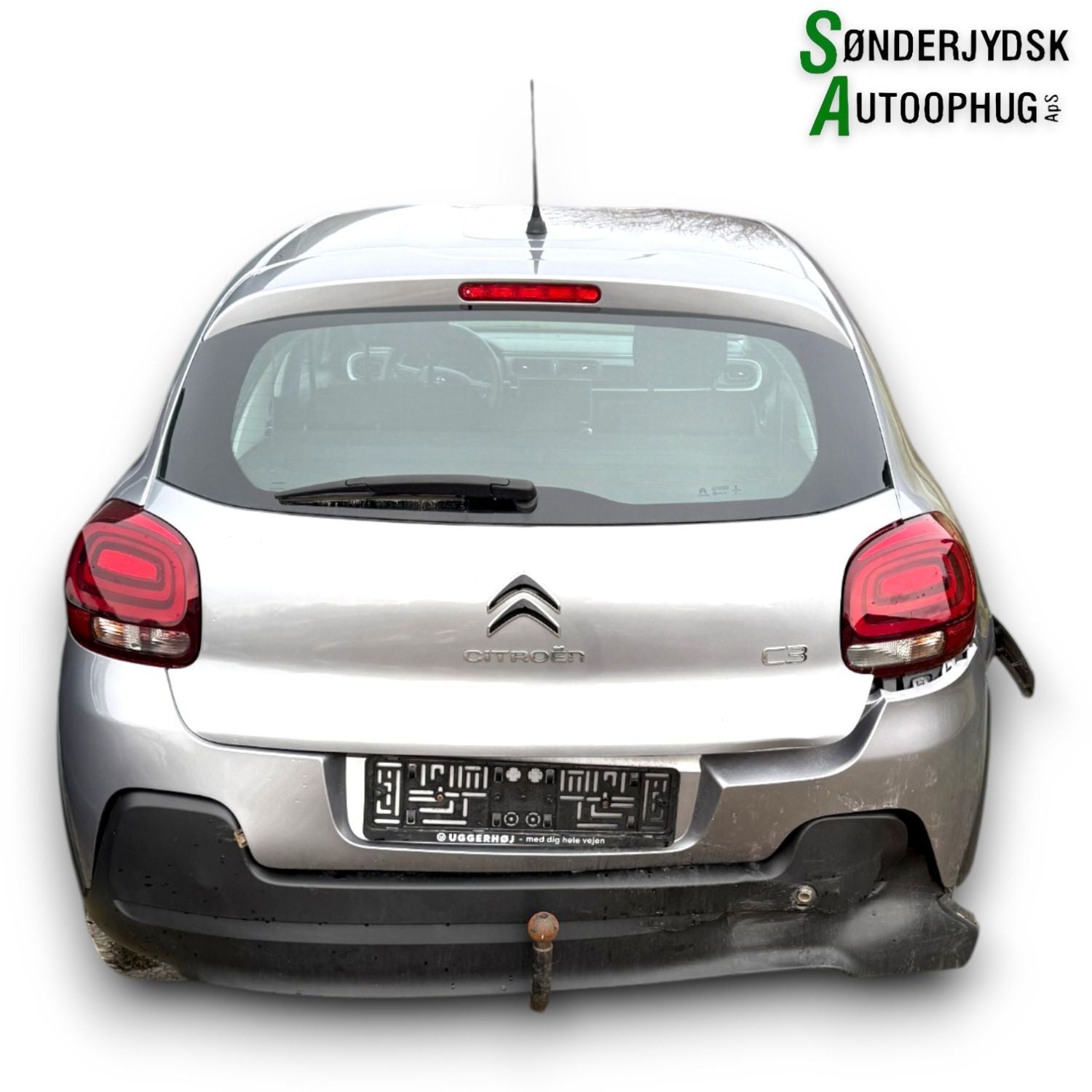 Citroen C3 III Pluk-Selv-Bil Med OEM Nr. Ophugger Fra Citroen Ophugger