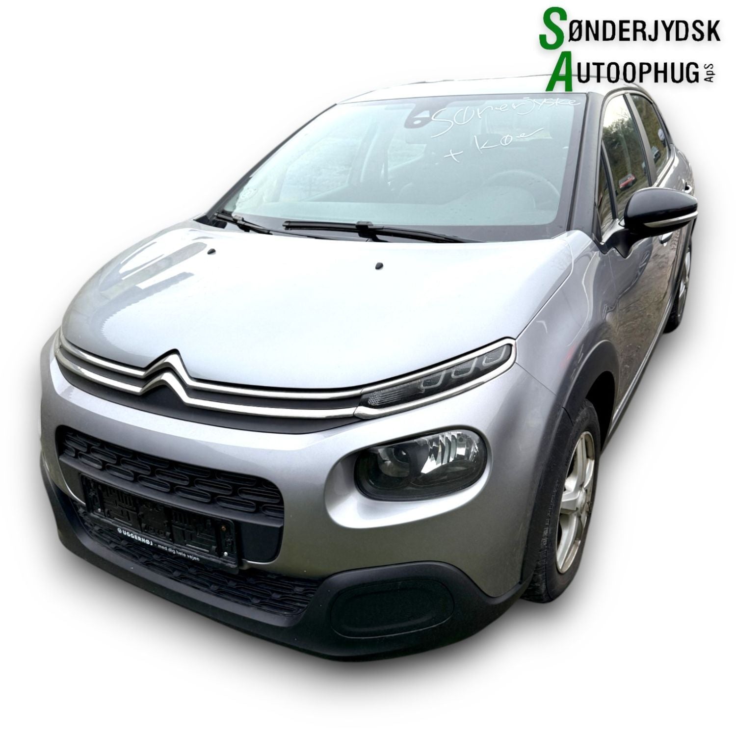 Citroen C3 III Pluk-Selv-Bil Med OEM Nr. Ophugger Fra Citroen Ophugger