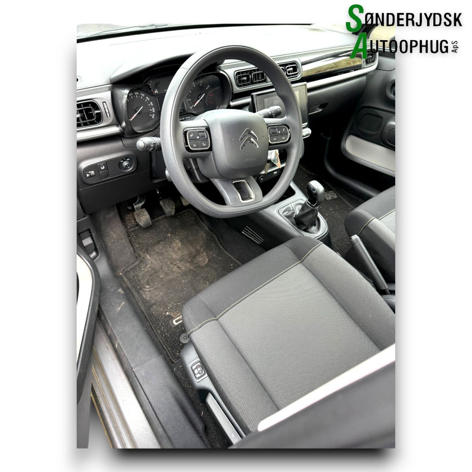 Citroen C3 III Pluk-Selv-Bil Med OEM Nr. Ophugger Fra Citroen Ophugger