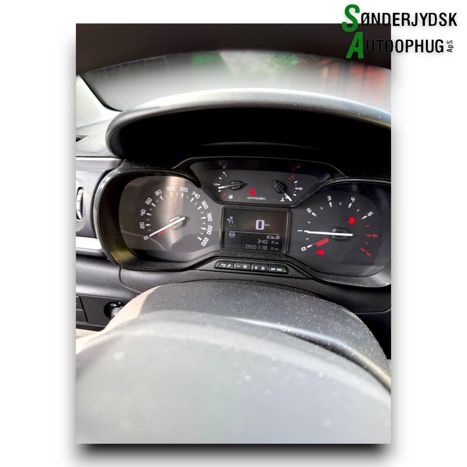 Citroen C3 III Pluk-Selv-Bil Med OEM Nr. Ophugger Fra Citroen Ophugger