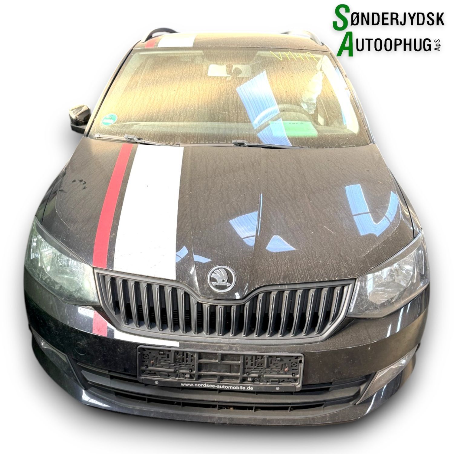 Skoda Fabia Pluk-Selv-Bil Med OEM Nr. Ophugger Fra Skoda Ophugger