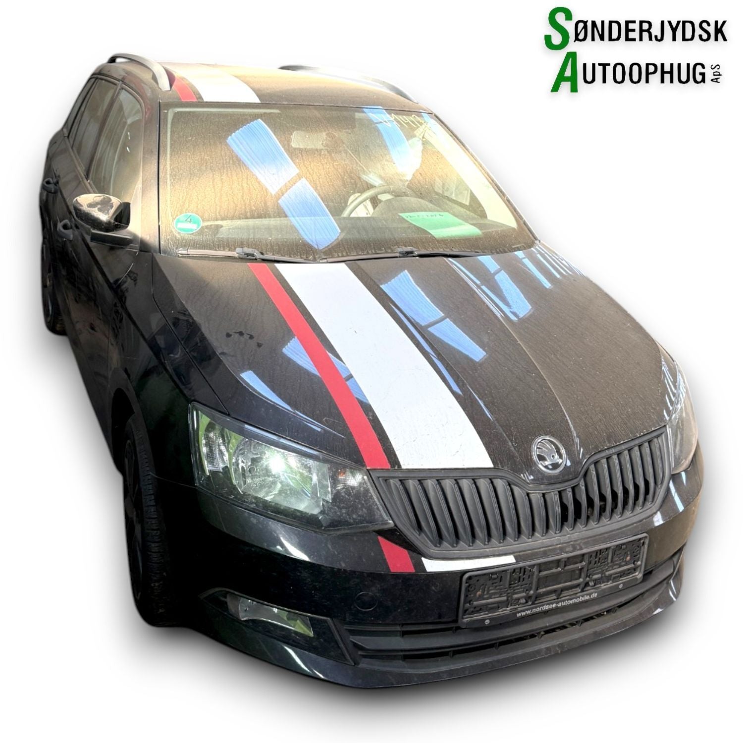 Skoda Fabia Pluk-Selv-Bil Med OEM Nr. Ophugger Fra Skoda Ophugger