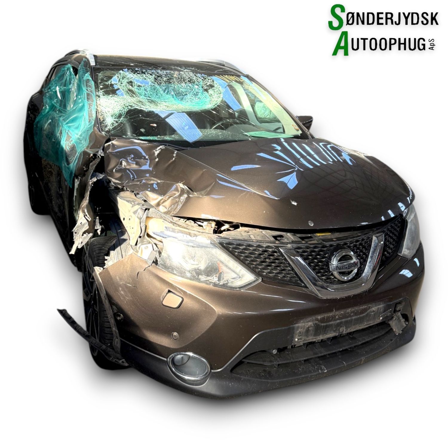 Nissan Qashqai Pluk-Selv-Bil Med OEM Nr. Ophugger Fra Nissan Ophugger