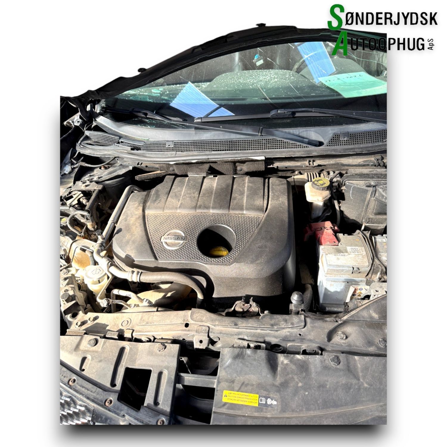 Nissan Qashqai Pluk-Selv-Bil Med OEM Nr. Ophugger Fra Nissan Ophugger