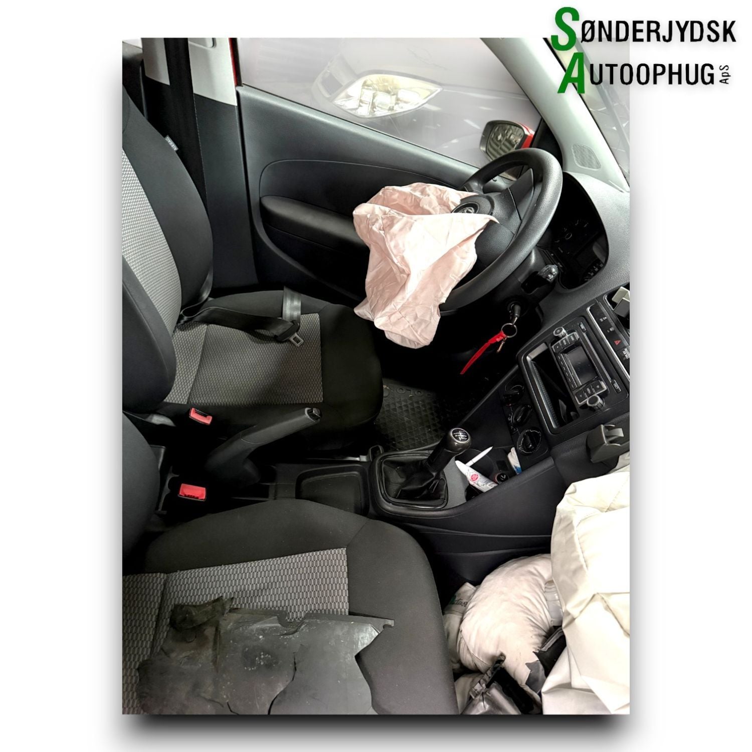 VW Polo 6R Pluk-Selv-Bil Med OEM Nr. Ophugger Fra VW Ophugger