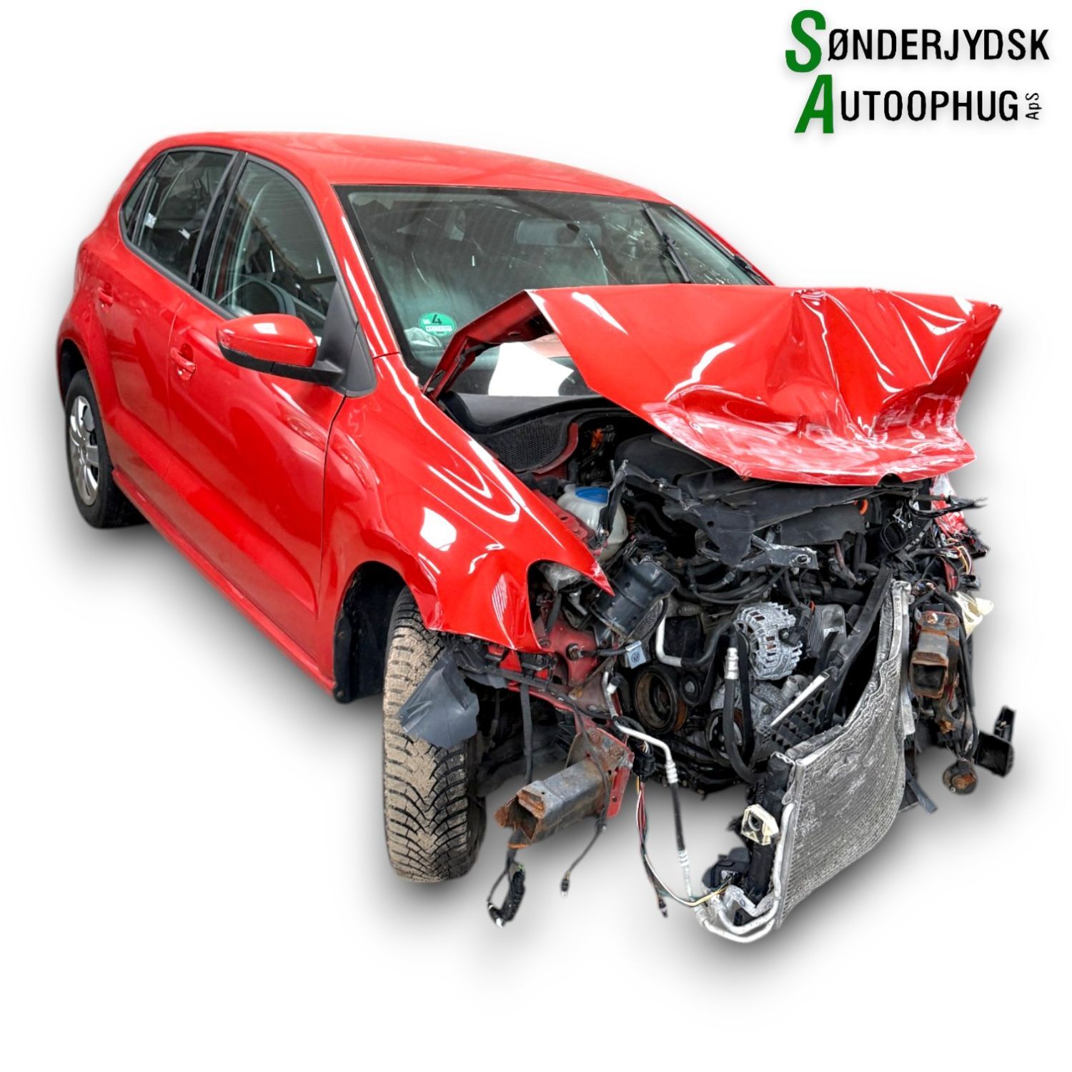 VW Polo 6R Pluk-Selv-Bil Med OEM Nr. Ophugger Fra VW Ophugger