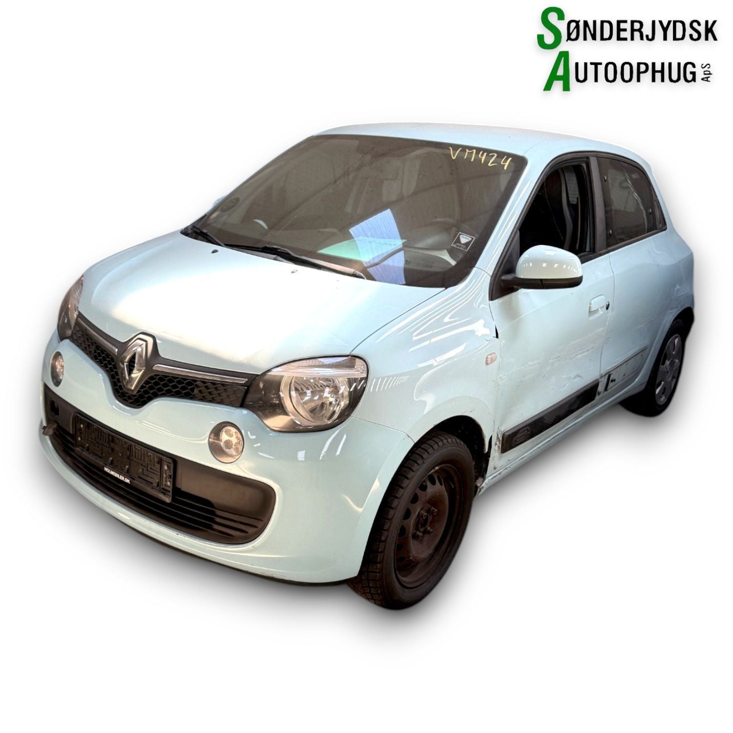 Renault Twingo 3 Pluk-Selv-Bil Med OEM Nr. Ophugger Fra Renault Ophugger