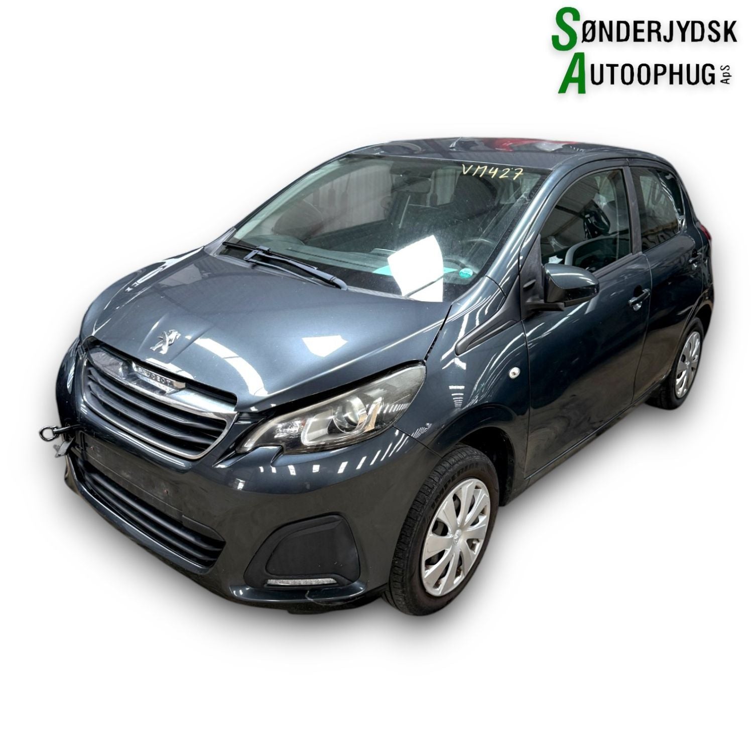 Peugeot 108 Pluk-Selv-Bil Med OEM Nr. Ophugger Fra Peugeot Ophugger