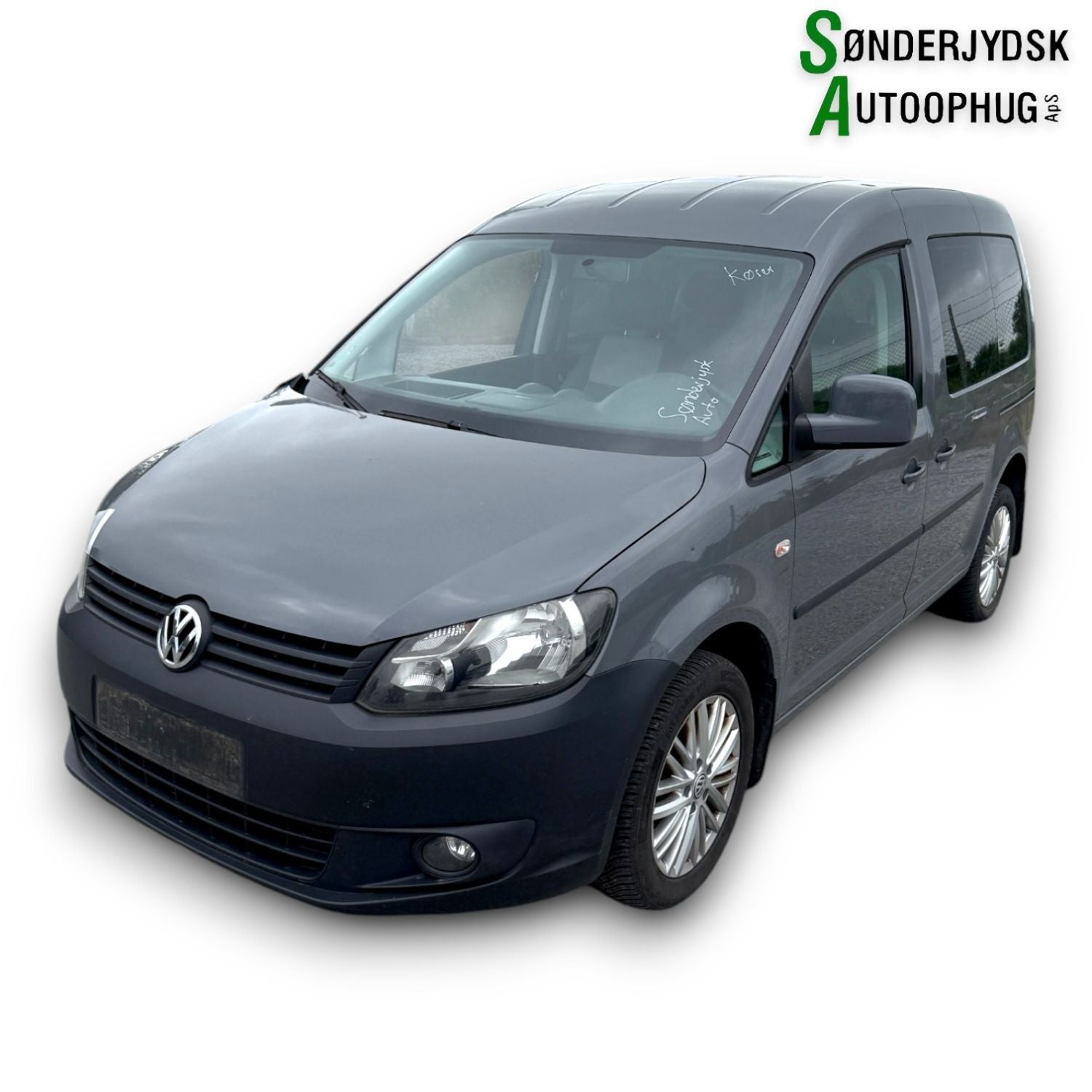 VW Caddy 2K Pluk-Selv-Bil Med OEM Nr. Ophugger Fra VW Ophugger