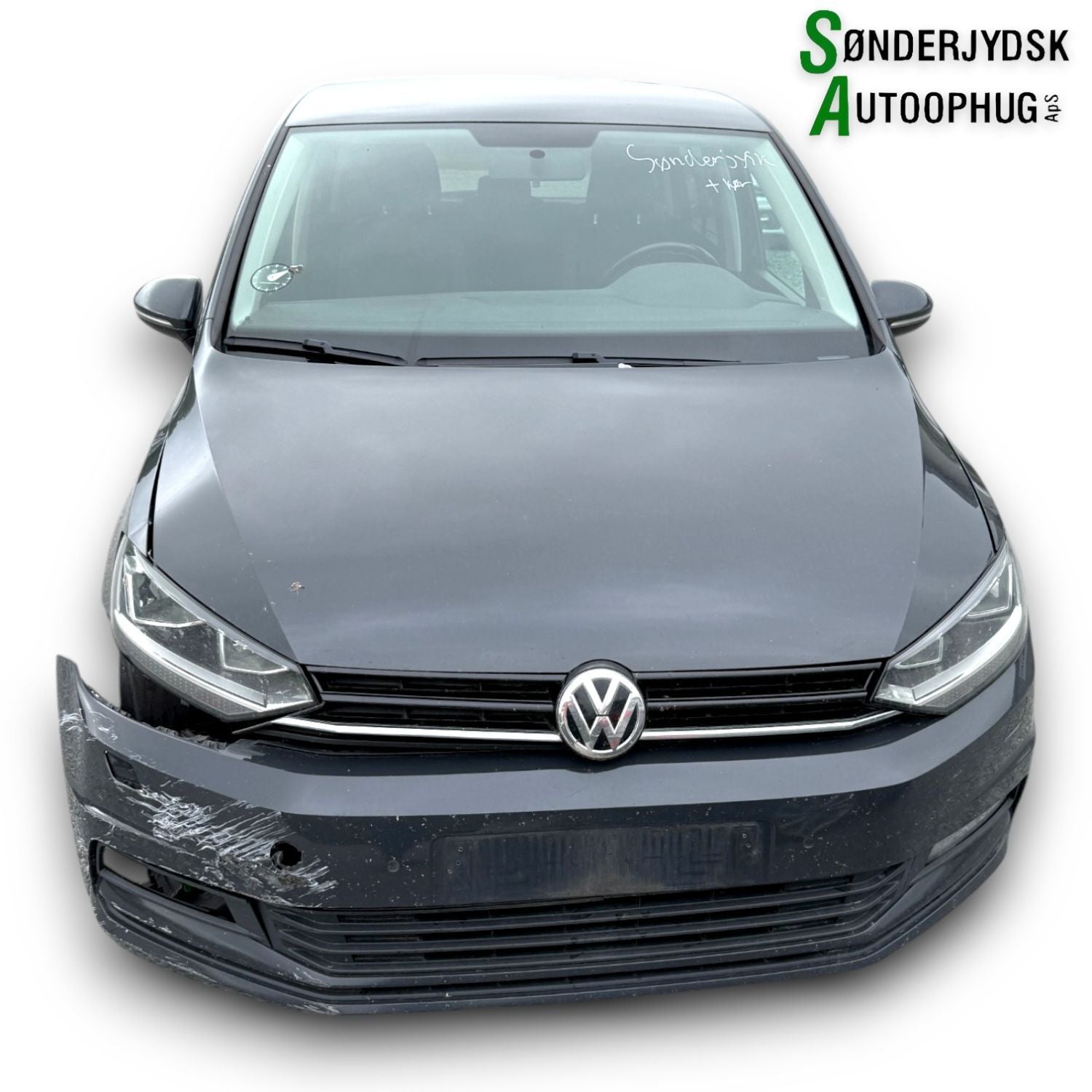 VW Touran 5T Pluk-Selv-Bil Med OEM Nr. Ophugger Fra VW Ophugger