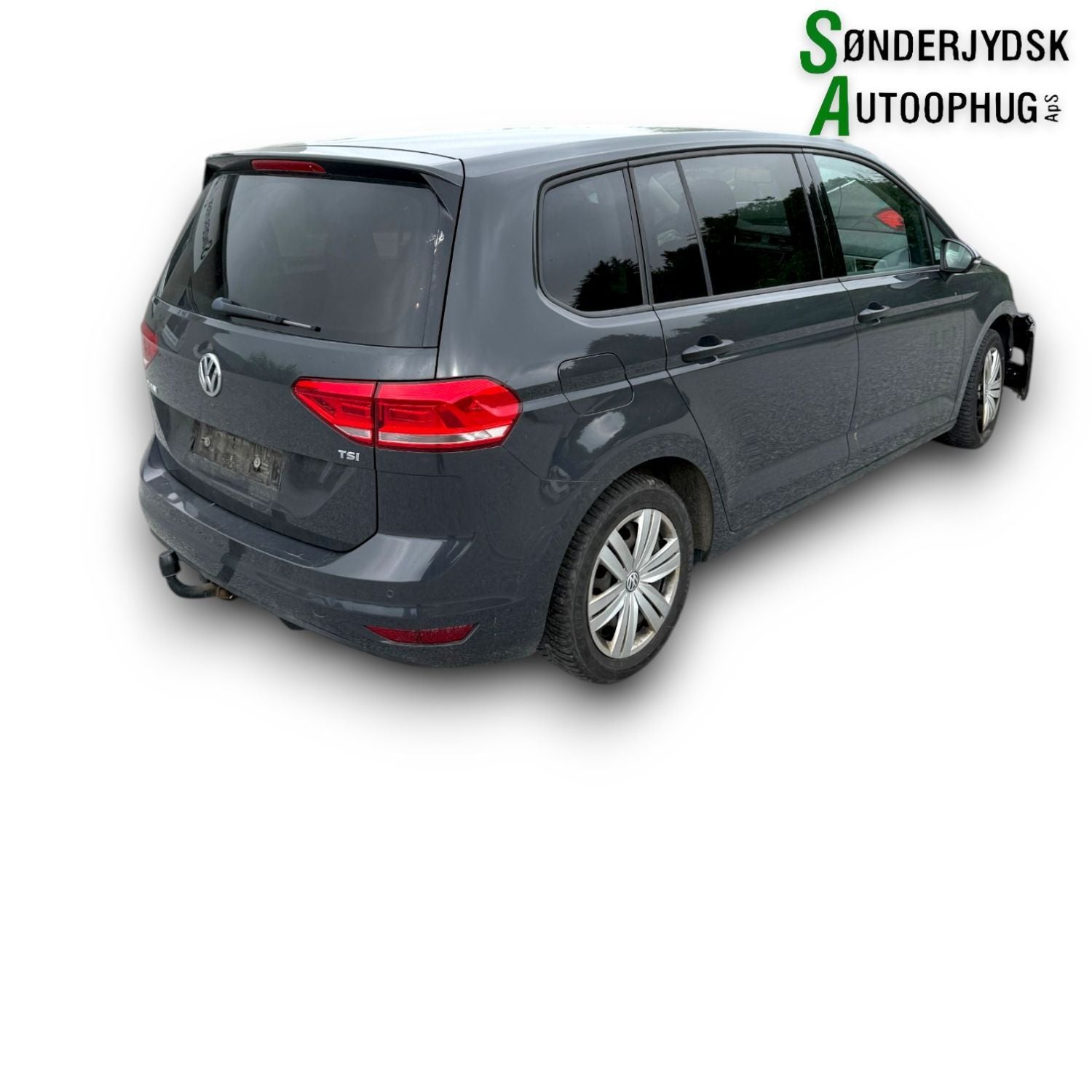 VW Touran 5T Pluk-Selv-Bil Med OEM Nr. Ophugger Fra VW Ophugger