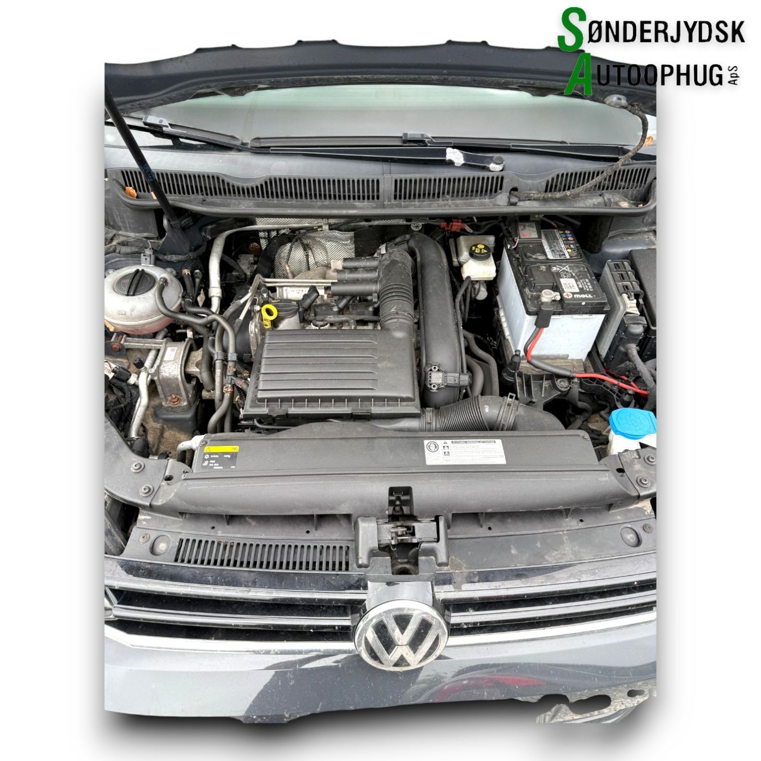 VW Touran 5T Pluk-Selv-Bil Med OEM Nr. Ophugger Fra VW Ophugger