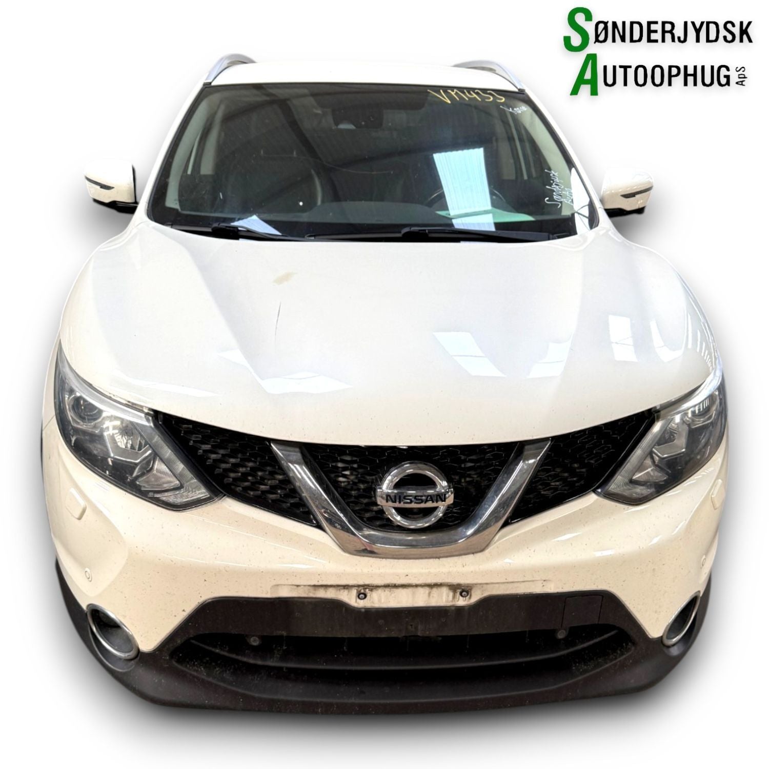 Nissan Qashqai Pluk-Selv-Bil Med OEM Nr. Ophugger Fra Nissan Ophugger