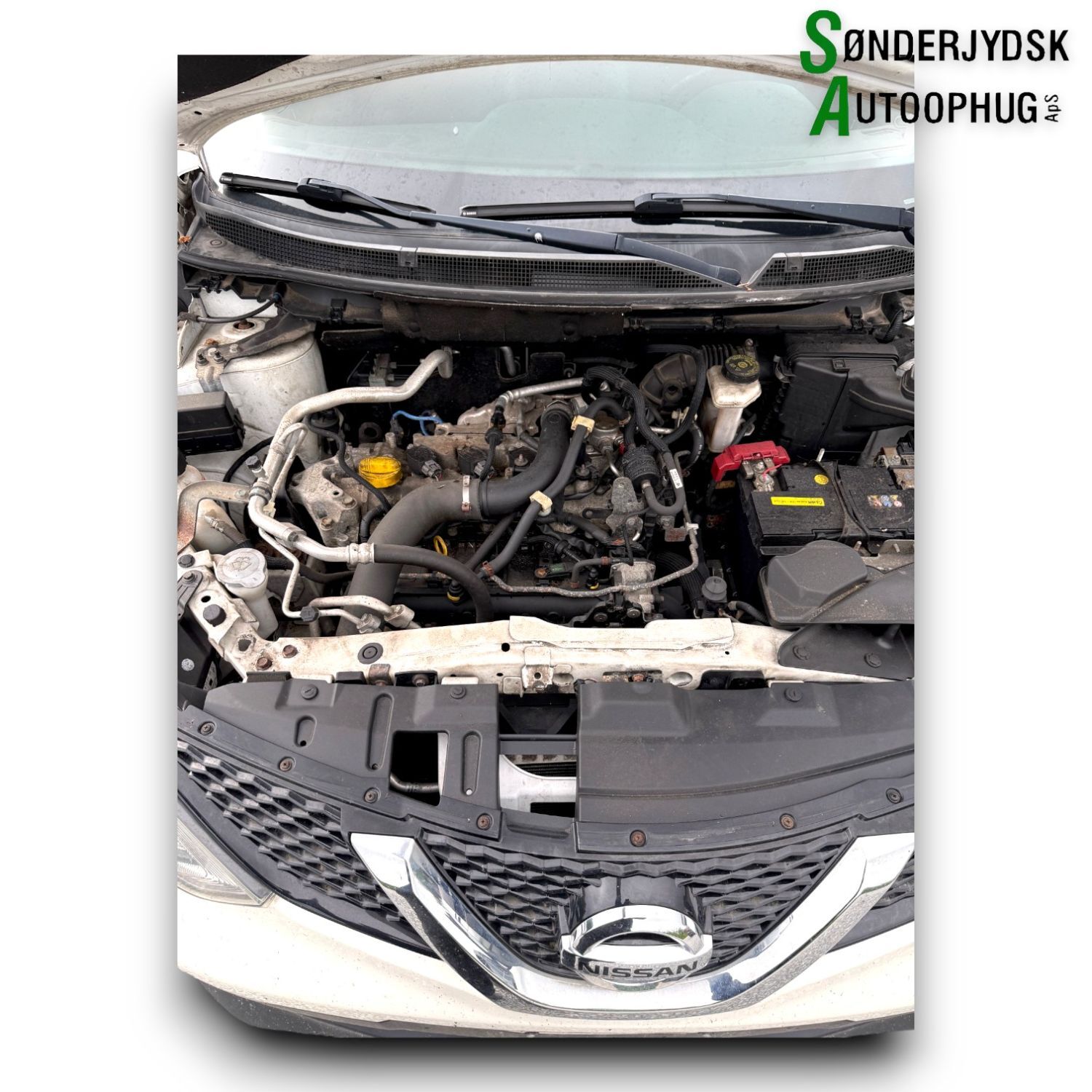 Nissan Qashqai Pluk-Selv-Bil Med OEM Nr. Ophugger Fra Nissan Ophugger