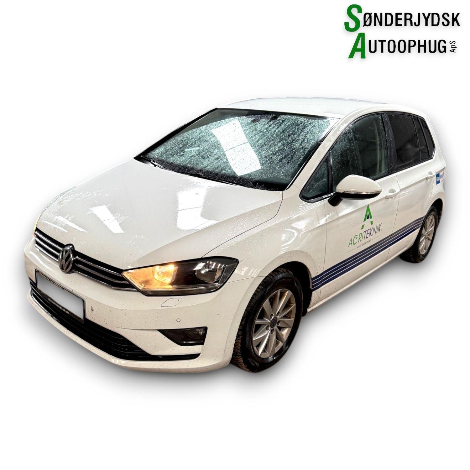 VW Golf Sportsvan Pluk-Selv-Bil Med OEM Nr. Ophugger Fra VW Ophugger