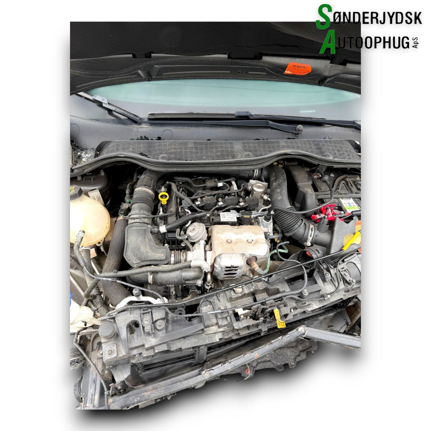 Ford Fiesta 8 Pluk-Selv-Bil Med OEM Nr. Ophugger Fra Ford Ophugger